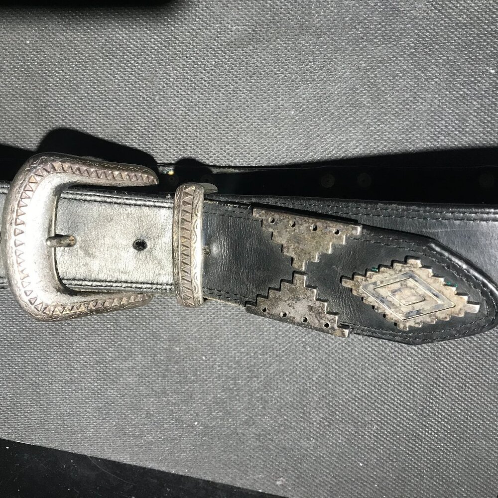 Belt hand made in California. VINTAGE. size 30